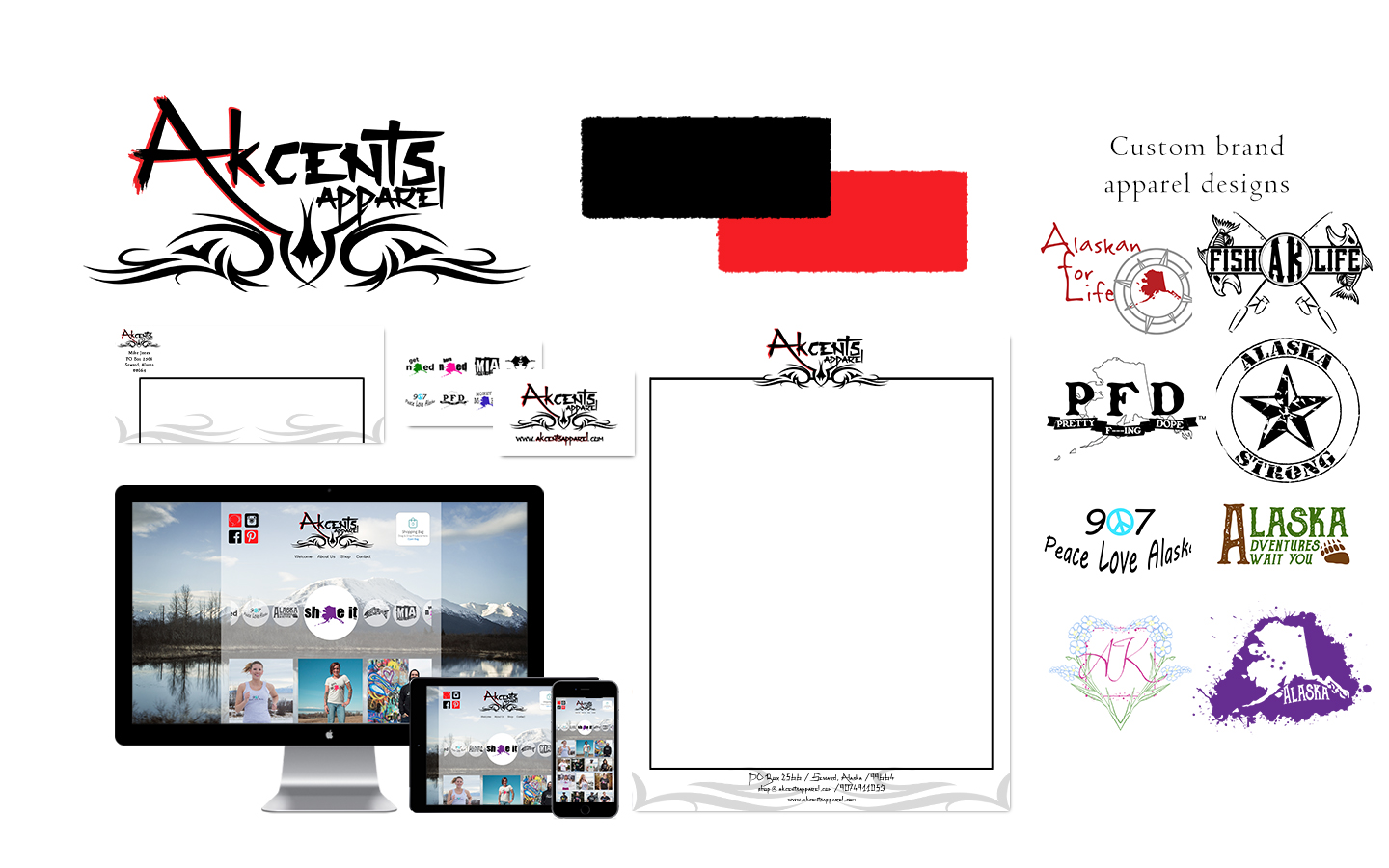 Akcents Apparel Design Board