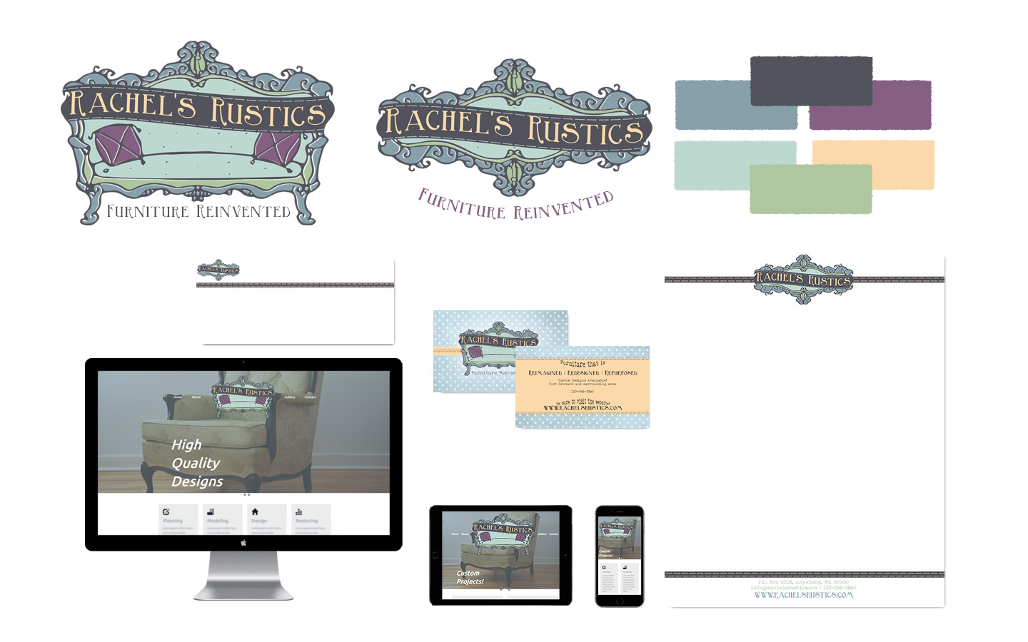 Rachel's Rustics Design Board